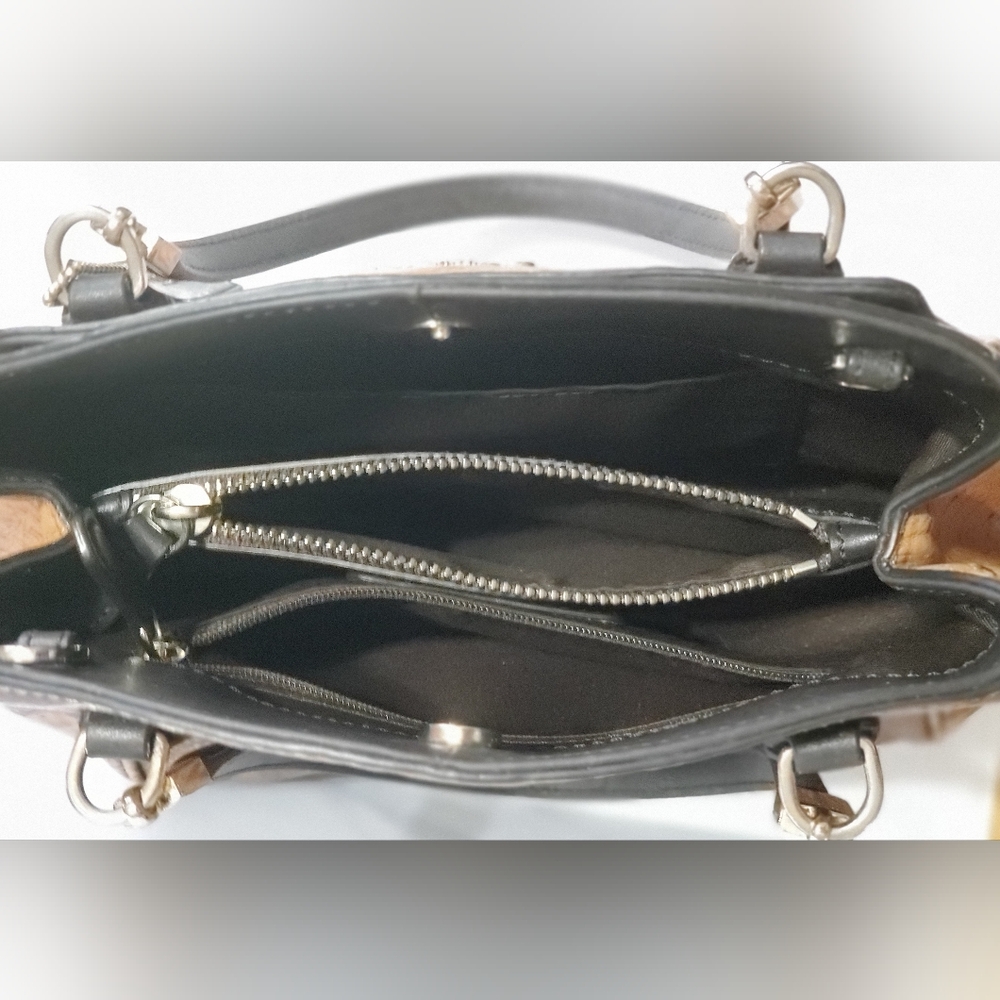 Coach Minetta Python Embossed Satchel Crossbody - image 11